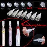 1/3 /5 /7/ 9/ 12/ 36/ 42 pins / Nano Needle Cartridge For MYM Derma Pen Auto Microneedling Electric DermaPen