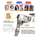 Three Wavelengths of High Energy Permanent 808nm Diode Laser Hair Removal Machine for All Skin Depilation