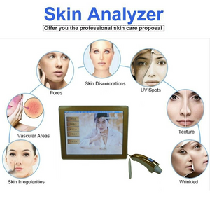 2021 Multifunction facial skin moisture tester skin scanner analyzer machine with high quality for salon and home use