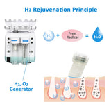 Hydra Facial Water Dermabrasion Micro Face Deep Cleansing for Skin Rejuvenation Equipment