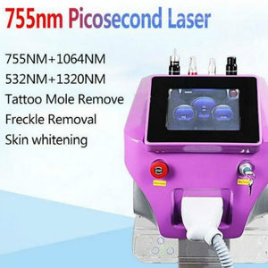 Factory Selling Skin Whitening Laser Powerful Picosecond Picolaser All Color Tattoo Removal Equipment With Focus Lens #02