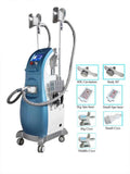 Fat Freezing Machine Ultrasonic Cavitation Rf Slimming Machine 2 Fat Freezing Handles Work Together