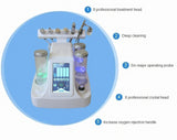 6 In 1 Hydra Dermabrasion Aqua Clean Skin Care BIO Light RF Vacuum Face Cleaning Hydro Water Oxygen Jet Peel Machine#001