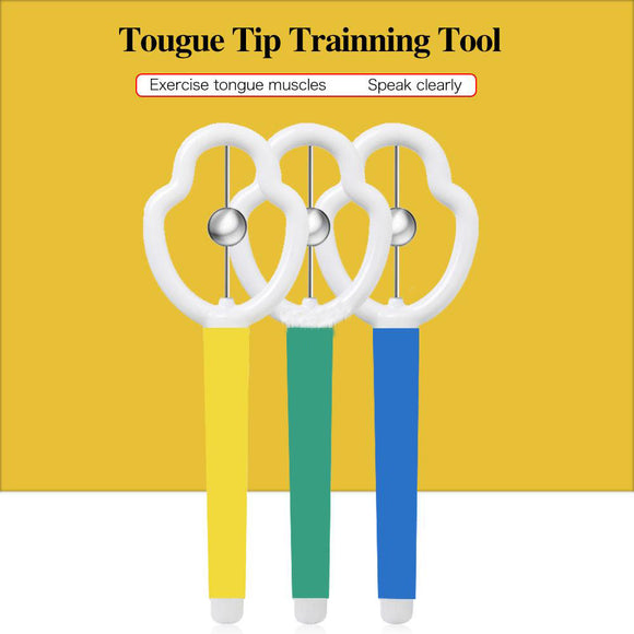 1pc Children Mouth Tongue Massage Tip Exerciser Trainer Oral Muscle Strength Training Oral Care