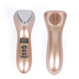 LED Cold Hammer Ultrasonic Cryotherapy Lifting Photon Vibration Massager Facial Shrink Ultrasound Pore Skin Care for Salon