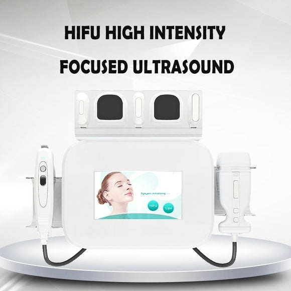 2021 Body Slimming Machine Face Lifting Wrinkle 2 IN 1 HIFU Liposonix Fat Removal Ultrasound Skin Tightening #012