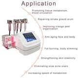 Cavitation Ultrasonic Radio Frequency Slimming Machine Skin Tightening Body Shaping Lipo Laser Cellulite Removal Fat Reduction