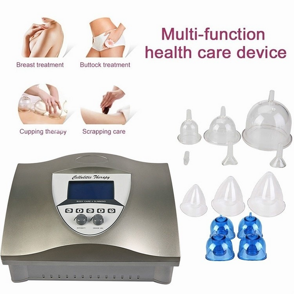 Vacuum Massage Therapy Enlargement Pump Lifting Breast Enhancer Massager Cup Body Shaping Machine