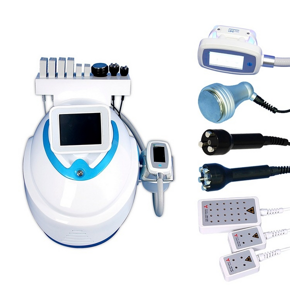 2021 Frozen Fat Machine Cavitation Vacuum RF Face Lifting Laser Lipo Body Cryo Fat for Salon Use