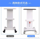 Beauty Machine Trolley Stand White Beauty Spa Salon Trolley Rolling Cart Furniture For Salon Machine Equipment