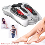 Electronic Foot Massager Far Infrared Heating Acupuncture Points Reflexology Feet Massage Slimming Belt Pads Body Care