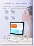 Fractional Microneedling RF Therapy Skin Tightening Machine No Needle Anti-Aging Radio Frequency