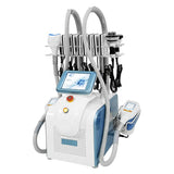 5 In 1 Cryolipolysis 360° Cooling 3 Handles Cryo Lipolysis Handles+40K+Rf+Facial Rf+ 6 Pads Lase Cavitation