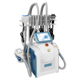 5 In 1 Cryolipolysis 360° Cooling 3 Handles Cryo Lipolysis Handles+40K+Rf+Facial Rf+ 6 Pads Lase Cavitation