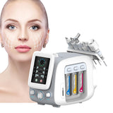 Portable Skin 6 In 1 small bubble Handheld H2o2 skin care Aqua Peeling Facial Hydra Microdermabrasion Machine