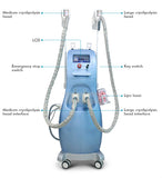 Fat Freezing Machine Ultrasonic Cavitation Rf Slimming Machine 2 Fat Freezing Handles Work Together