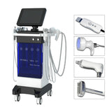 Newest Microdermabrasion oxygen Cleaning Device 8 in 1 alice hydro beauty facial hydrodermabrasion machine with Skin Scrubber #012