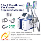 3 Cryo Handles 360° Cryolipolysis Slimming Lipolaser Cavitation Cellulite Reduction Cryolyposis Endermology Equipment For Salon Use