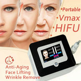 Vmax HIFU High Intensity Focused Ultrasound HIFU Face Lifting Wrinkle Removal With 1.5mm,3.0mm,4.5mm Cartridges