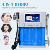 4 In 1 Water Dermabrasion Diamond Microdermabrasion Machines Oxygen Jet Skin Scrubber Peel For Face Cleaning #012