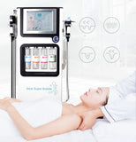 2021 Manufacturer hydro microdermabrasion facial machine oxygen jet peel facial whitening hydro facial aqua peeling home device CE#012