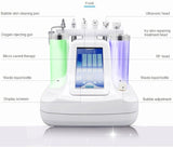 6 In 1 Hydra Dermabrasion Aqua Clean Skin Care BIO Light RF Vacuum Face Cleaning Hydro Water Oxygen Jet Peel Machine#001