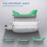 5 In 1 Cryolipolysis 360° Cooling 3 Handles Cryo Lipolysis Handles+40K+Rf+Facial Rf+ 6 Pads Lase Cavitation