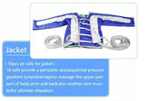 24 air bags pressotherapy Massage Lymphatic Drainage / Air Pressure Detox/Slimming Suit Air wave therapy system