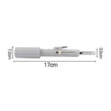 White Pressurized Hyaluron Pen Injectable Meso Gun for Lip Filler Injection Weight Fat Buring