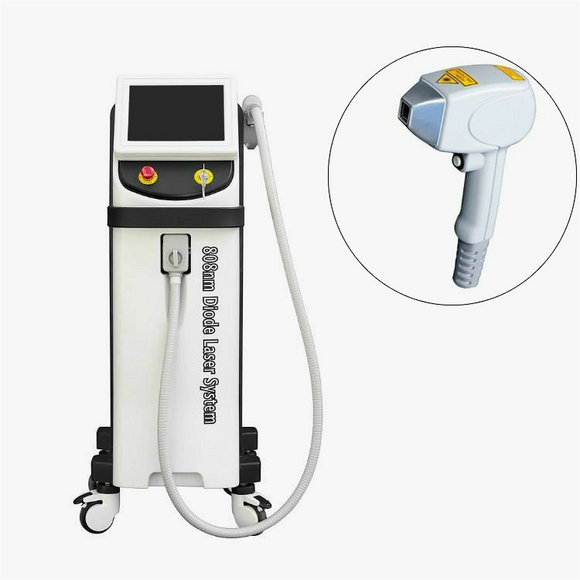 Hair Removal ! 808 Diode Laser Removes Unwanted Hair Mane Telangiectasia Deep Color Spider Veins