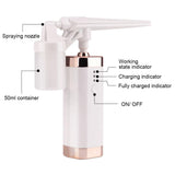 New Facial SPA Sprayer Machine Nano Mister Face Steamer Water Spray Skin Rejuvenation Oxygen Injection Nebulizer Beauty