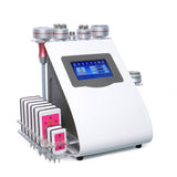 9 in 1 Multifunction Slimming Beauty Machine Lipolaser 40K Ultrasonic Cavitation Vacuum RF Anti Winkle Lipo Laser Fat Reduction Cold Hammer Microcurrent Device