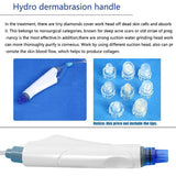 Handles of Hydra Facial Machine Microdermabrasion Handpiece Oxygen Spray Gun Handle for Hydrafacial Equipment