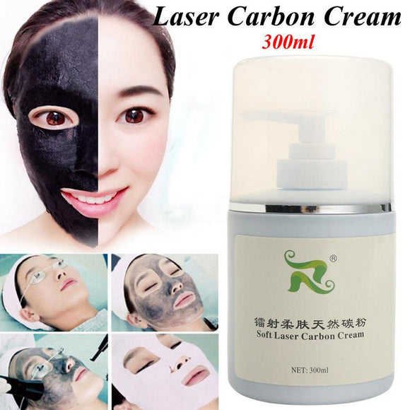 300ml per bottle Soft gel for nd yag laser black doll skin care rejuvenation treatment Active carbon cream Accessories #014