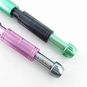 3 Level Adjust Pressure Gun Hyaluron Pen with two Heads for Anti Wrinkle Lip Pumps Neele Free Meso Injector Ampoule