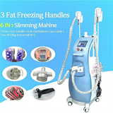 Fat Freezing Machine Ultrasonic Cavitation Rf Slimming Machine 2 Fat Freezing Handles Work Together