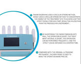 Standard 5 Cartridges Vmax HIFU Face High Intensity Focused Ultrasound Face Lifting Wrinkle Removal System