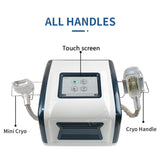 8 IN 1 Cryotherapy Slimming Cryo Machine 4 Handles Fat Freezing Cavitation Liposuction Fat Removal Slimming Machine