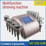 2 Years warranty ultrasonic cavitation fat slimming machine lipo laser weight Reduce radio frequency skin tightening beauty equipment 5 heads #012