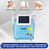 4 In 1 Ipl Shr Laser Nd Yag Permanent Hair Removal Machine/shr Ipl Hair Reduction+q Switch Laser Tattoo Removal