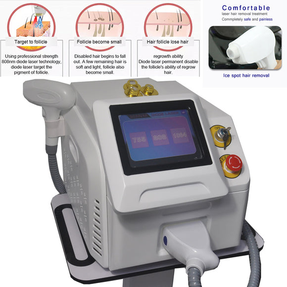 2021 808nm High Energy Laser for Hair Removal & Skin Rejuvenation Machine