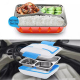 DC 12V 45W 1.2L Car Truck Electric Heating Lunch Box Food Warm Heater Storage Container