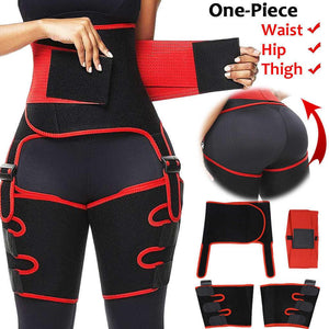 Women Neoprene High Waist Trainer Body Shaper Sweat Shapewear Adjustable Slim Belt Trimmer Leg Shapers and Thigh