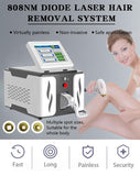 Painless Permanent 808nm diode Laser Hair Removal For All Skin depilation With 8 Inch True Color LED Touch Screen