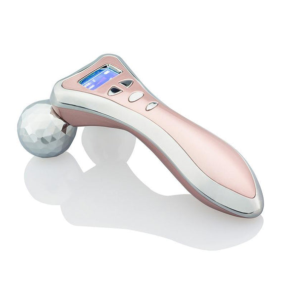 Micro-current Vibration Massager 3D Roller Facial Massager Y Shape Rotating V Face Lift Face Massage Face Lifting