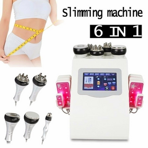 6 IN 1 Uniosetion 40k ultrasonic cavitation RF Vacuum Cold Photon Micro Current LLLT Lipo Laser 5mw Slimming Machine Sculpting For Salon Use #0221