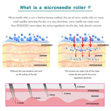 private label derma roller dermaroller 3 in 1 microneedle 0.5mm titanium micro needle