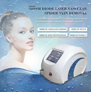 Factory Price 980nm Diode Laser Spider Vein Removal Machine 980 Diode Vascular Laser Removal Salon Use Beauty Machines#002