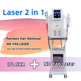 Magic Plus 3 In 1 of ND YAG Laser Tattoo Opts The Shr for Hair Removal