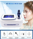 Professional Vanadium Titanium Hydro Needle Free Gun Meso Water Injection Injector RF Facial Meso Therapy Meso Gun